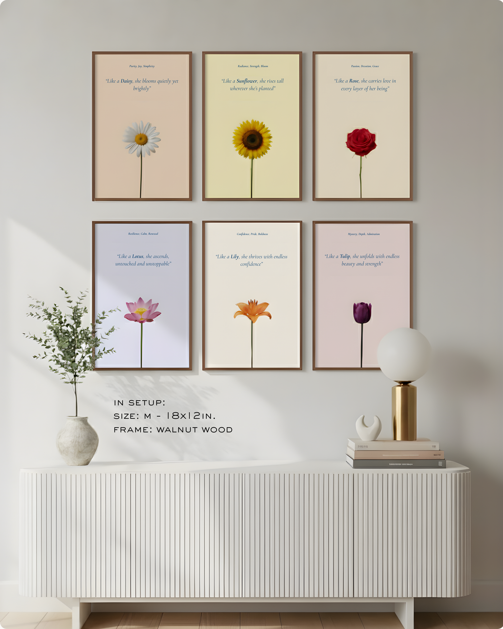 Motivational: Blossom - Set of ६